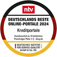 ntv Deutschlands beste Online-Portale 2024 Auszeichnung